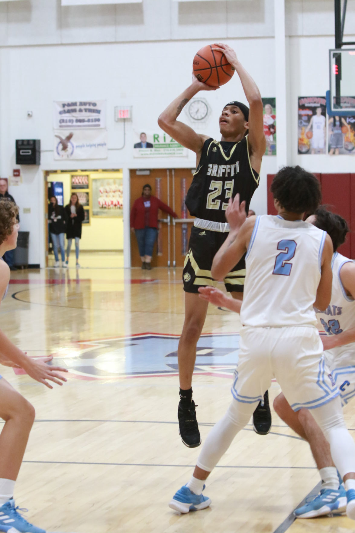 Gallery: Boys basketball - Griffith at Hanover Central